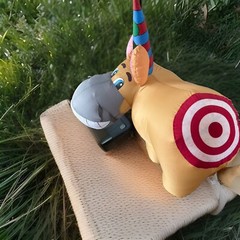 Gemmy Airblown Pin Tail On The Donkey 4ft Inflatable Replacement (Donkey Only)