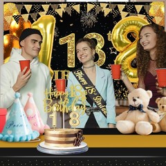 Unforgettable 18th Birthday Decorations Suite