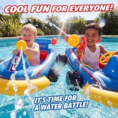 Best Lehoo Castle Kids Pool Floats with Water Gun, Toys for Ages 3-8, Inflatable