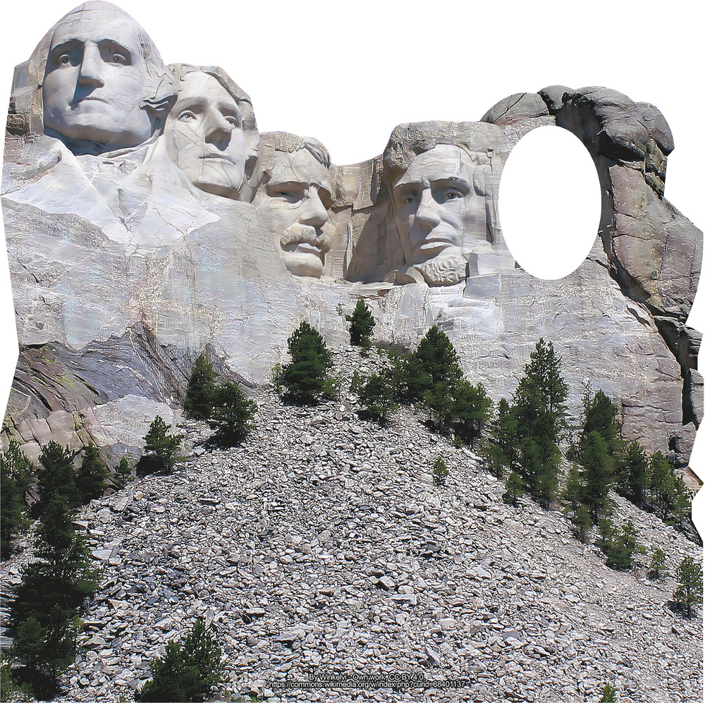 SS11094 Mount Rushmore Cardboard Cutout Standee Stand Up Stand In