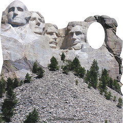 SS11094 Mount Rushmore Cardboard Cutout Standee Stand Up Stand In