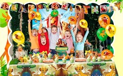 Simba King Lion Party Supplies Disney King Lion Party Decorations Balloon Banner