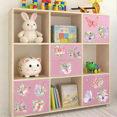 48Pcs Spring Butterfly Paper Cutouts, Watercolor Butterfly Shape Cut Outs Spring
