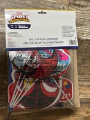 Marvel Spidey and His Amazing Friends Backdrop with Props FREE SHIPPING!!!!!!
