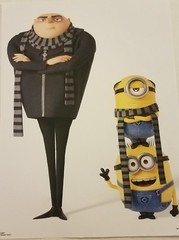 Minions FUN PACK decals posters tattoos stickers & sticker album NEW