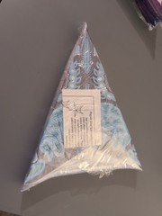 SEALED 5 PACK 24″ BLUE MONARCH GLITTER Illuminated Paper Star Lantern Lampshade