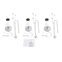 3PC Butterfly Floor Lamp Standing Lamp 15W 5*LEDs Party Atmosphere Prop Decor