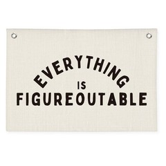 Classroom Decor, Everything is Figureoutable Inspirational Wall Decor, Office…