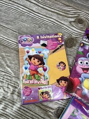 Does The Explorer Boots Birthday Celebration Party Invitations 16 Loot Bags (8)