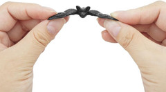 Black Bats Halloween Decoration Mini 3D Plastic Bat Party Artificial Bats for Cr