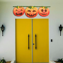 Halloween Bunting Banner Pumpkin Decorations – Fall Bunting Banner Pumpkins Deco