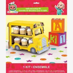 Cocomelon School Bus Table Decorating Kit