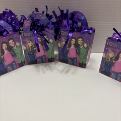 Bulk Lot 4 iCarly Balloon Weights 2011.