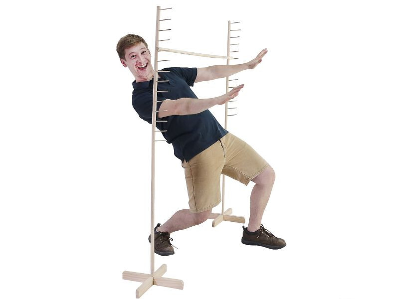 Limbo Game Set Stick Kit Outdoor Luau Party Lawn Backyard Family Fun Activity