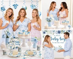Baby Boy Baby Shower Decorations Kit
