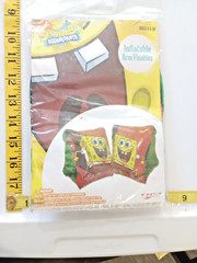 Spongebob Squarepants inflatable arm floaties sealed