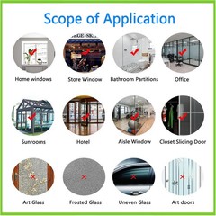 Flower Window Clings for Glass Windows Butterfly, 132pcs Spring