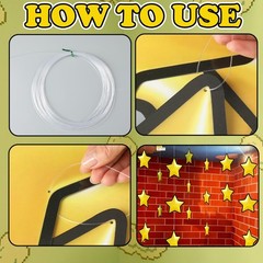 24 Pcs Super Brother Themed Party Decorations Hanging Birthday Decorations Vi…