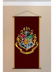 Harry Potter Hogwarts Crest Hanging Banner 30″L Decoration
