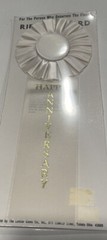 HAPPY ANNIVERSARY RIBBON AWARD SET OF 2 NOS