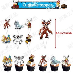 99 Nights in The Forest Birthday Party Decor Supplies Balloons Banner Kids
