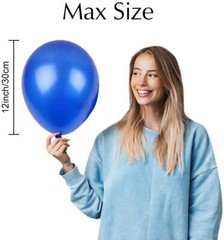 120 Assorted Color Balloons 12 Inches 12 Kinds of Rainbow Party Latex Balloons,