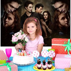 Twilight Party Supplies Birthday Decoration Set Balloons Cake Toppers Banner