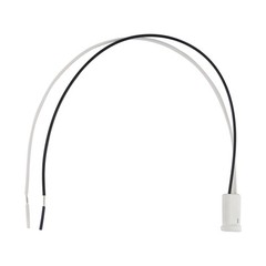 10 PCS G4 LED Halogen Lamp Socket Holder, Ceramic Body, 20cm Cable Length