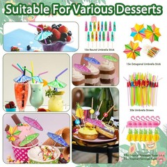 Hawaiian Luau Party Decorations Set – 323 Pieces