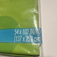 DISNEY PIXAR TOY STORY PLASTIC TABLE COVER 54″ X 102″ HALLMARK BIRTHDAY PARTY