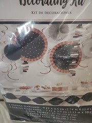 amscan Room Decorating Kit | Assorted | Navy Wedding | 14 Pcs.