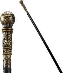 Regal 58.75″ Gold Cane – Dress-Up Wizard Staff for Halloween and Costume Parties