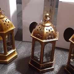 LED Ramadan Lanterns Decorations, Ramadan Decorations for Home and Table, Small