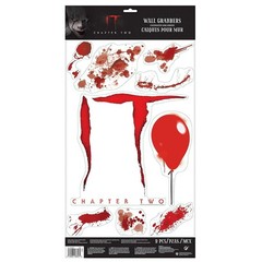 It Chapter 2 Movie Pennywise Clown Halloween Party Decoration Wall Grabbers