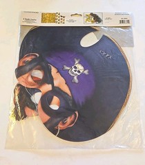 Beistle Diecut Cardboard Pirate Masks 4 pc Set 12″ Masks 2007