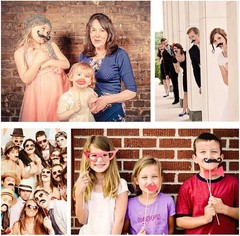 Party Props for Photo Booth Birthday Wedding Kids Adult Prom 58 Pcs, DIY…