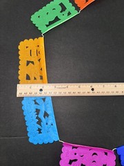 Papel Picado, Día De Los Muertos, Day Of The Dead, Party Decor, Rectangle