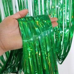 Glitter Fringe Foil Curtain Pastel Tinsel Tassel Ribbon Backdrop Wedding Party