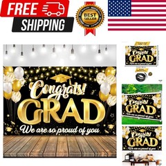 Xtralarge Congrats Grad Banner – 72×44 Inch | Congrats Grad We are So Proud o…