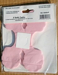2 Packs Pastel Pink Tissue Leaf Garland Wedding Baby Party Decor 12 Ft Each NIP