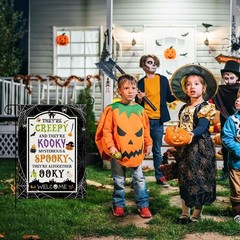 Weather-Resistant Halloween Garden Flag – Perfect for Parties & Porches 12×18