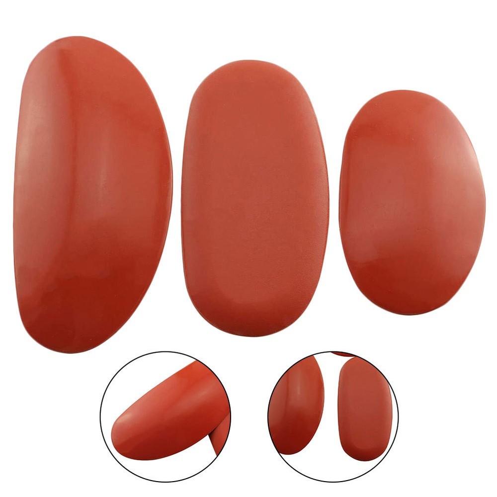 1Set Red Silicone Clay Sculpture Tools for Pottery Carving and Ceramic Molding