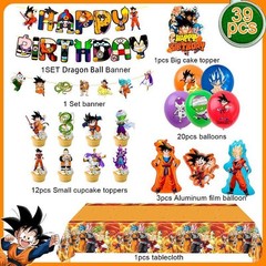 Dragon Ball Birthday Party Decoration Dragon Ball Party Supplies Balloon for Kid