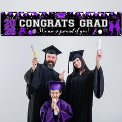 2026 Graduation Decorations Purple Class of 2026 Congrats Grad Banner We Are …