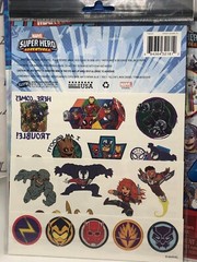 Marvel Super Heros Birthday Party Supplies Tattoos, Stickers, Play Packs, Cards