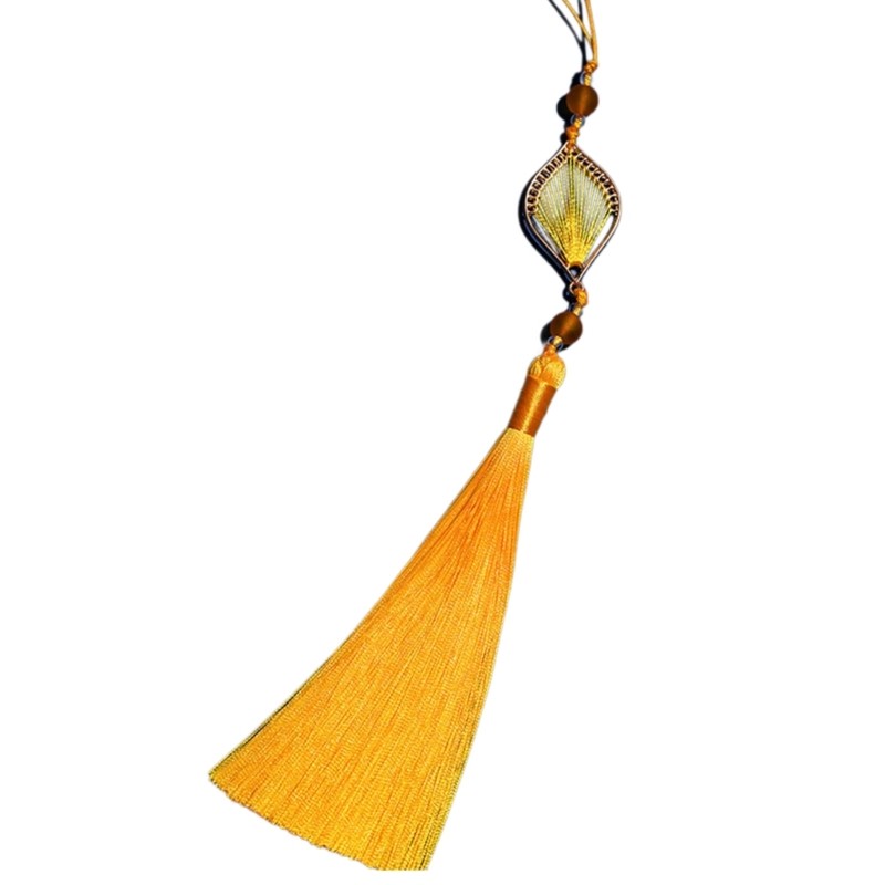 Stylish Ethnic Tassels Pendant Polyester Texture for Phone and Bag Accessories