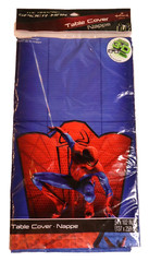 THE AMAZING SPIDER-MAN 3D POSTER TABLE COVER HALLMARK PARTY DECOR NEW RARE
