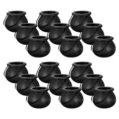 20 Pcs Cauldron Candy Bucket Halloween Witch Kettles Pot Containers