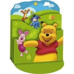Disney Winnie the Pooh and Friends Centerpiece Birthday Party Tableware 1 Ct NEW