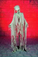 HALLOWEEN HANGING SKELETON MUMMY DECORATION